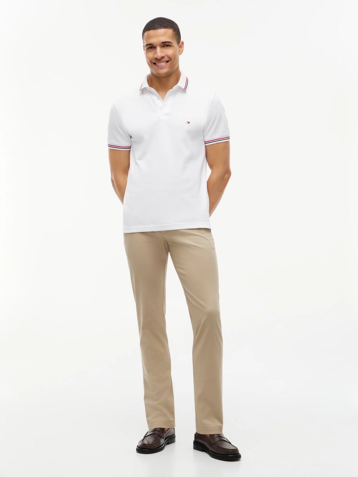 Tommy Hilfiger Pantalón Core Bleecker 1985 Pima Cotton · Gris · imagen 2