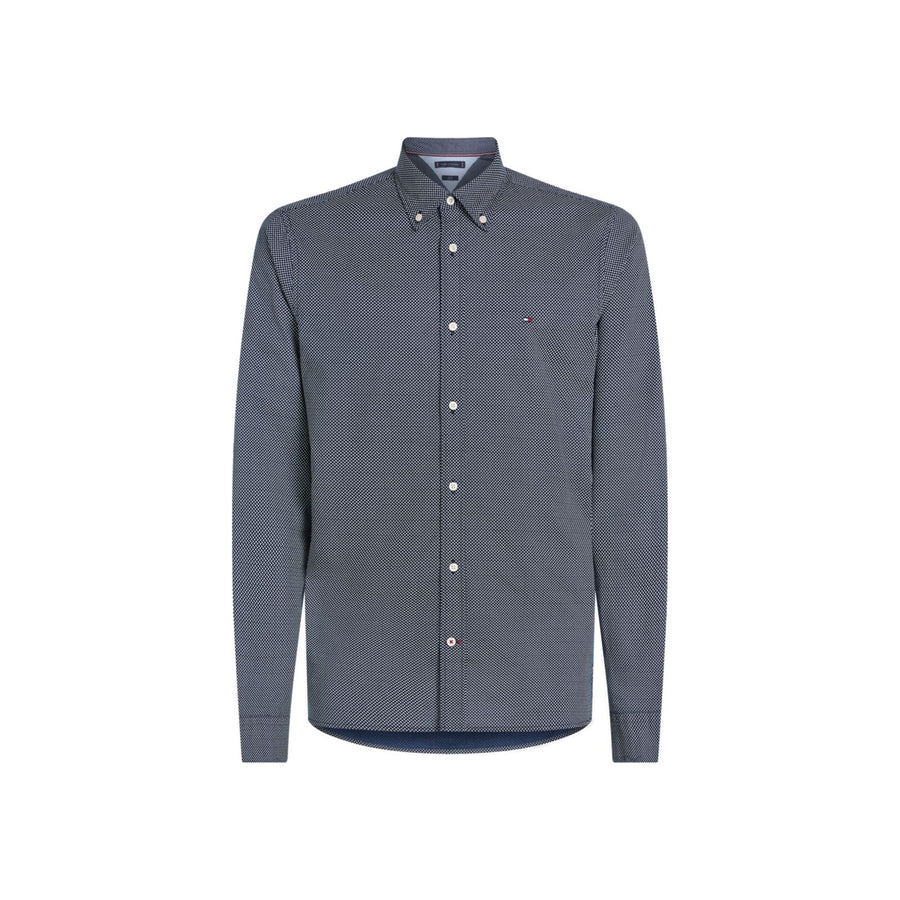 Camisas Tommy Hilfiger Hombre Natural Soft Flex Prt Sf Shirt