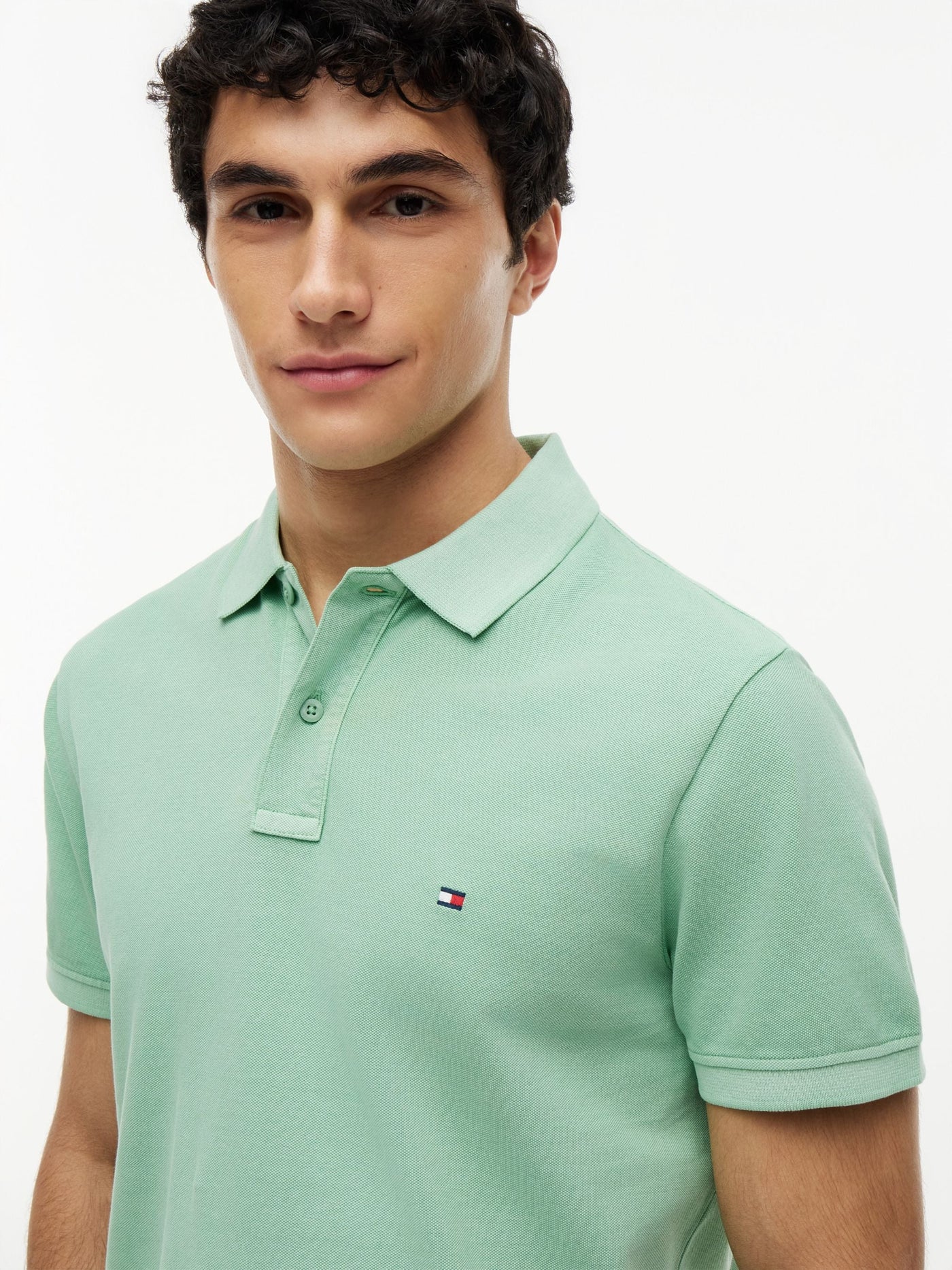 Polo Garment Dye Verde | Tommy Hilfiger · imagen 3