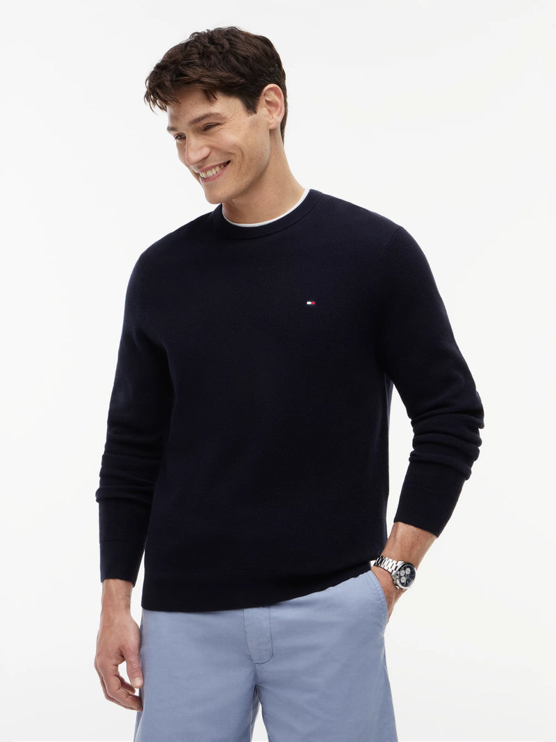 Tommy Hilfiger Jersey Essential Structure Crew Neck