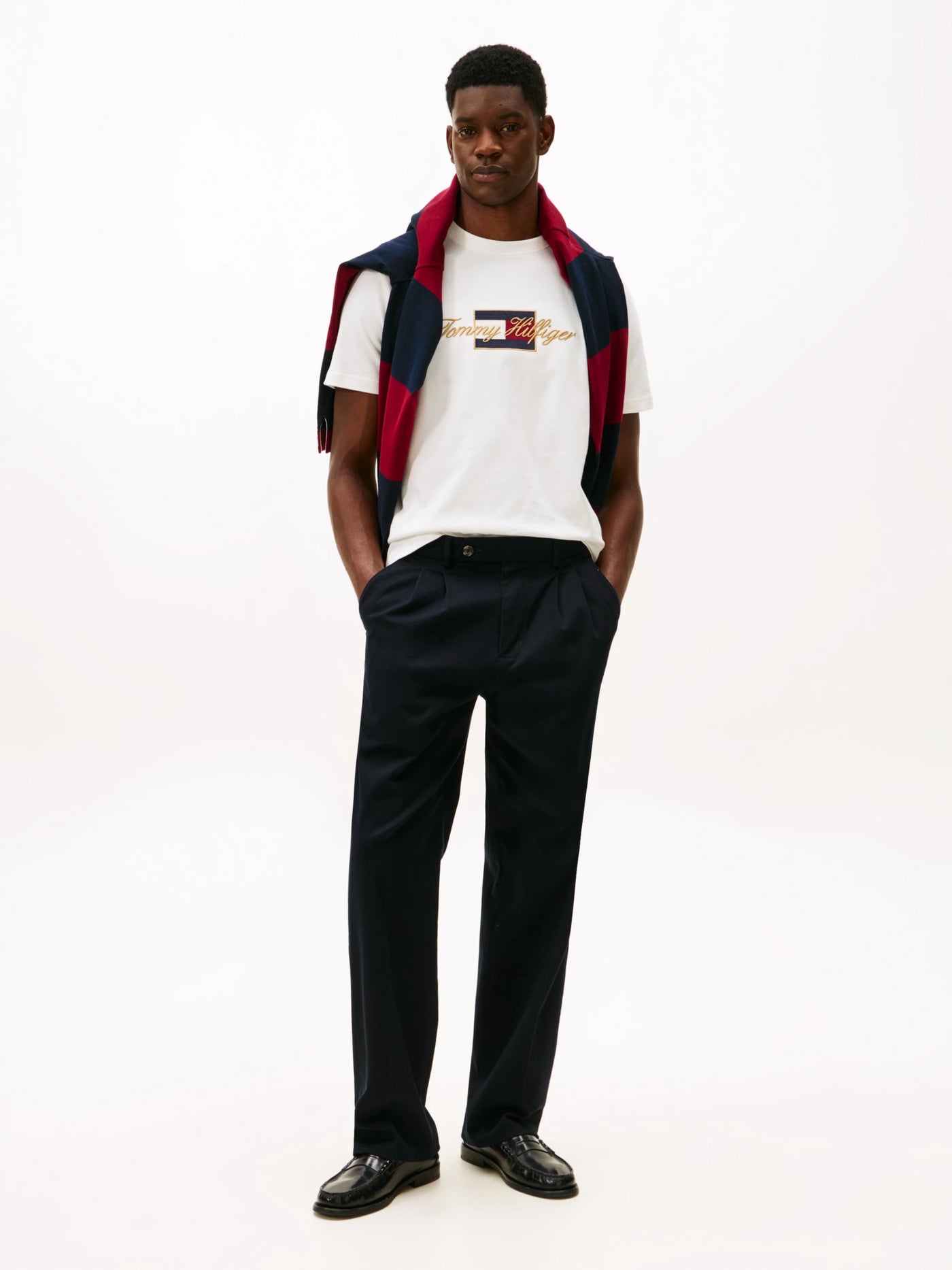 Tommy Hilfiger Camiseta Icon Gold Tee · Negro · imagen 3