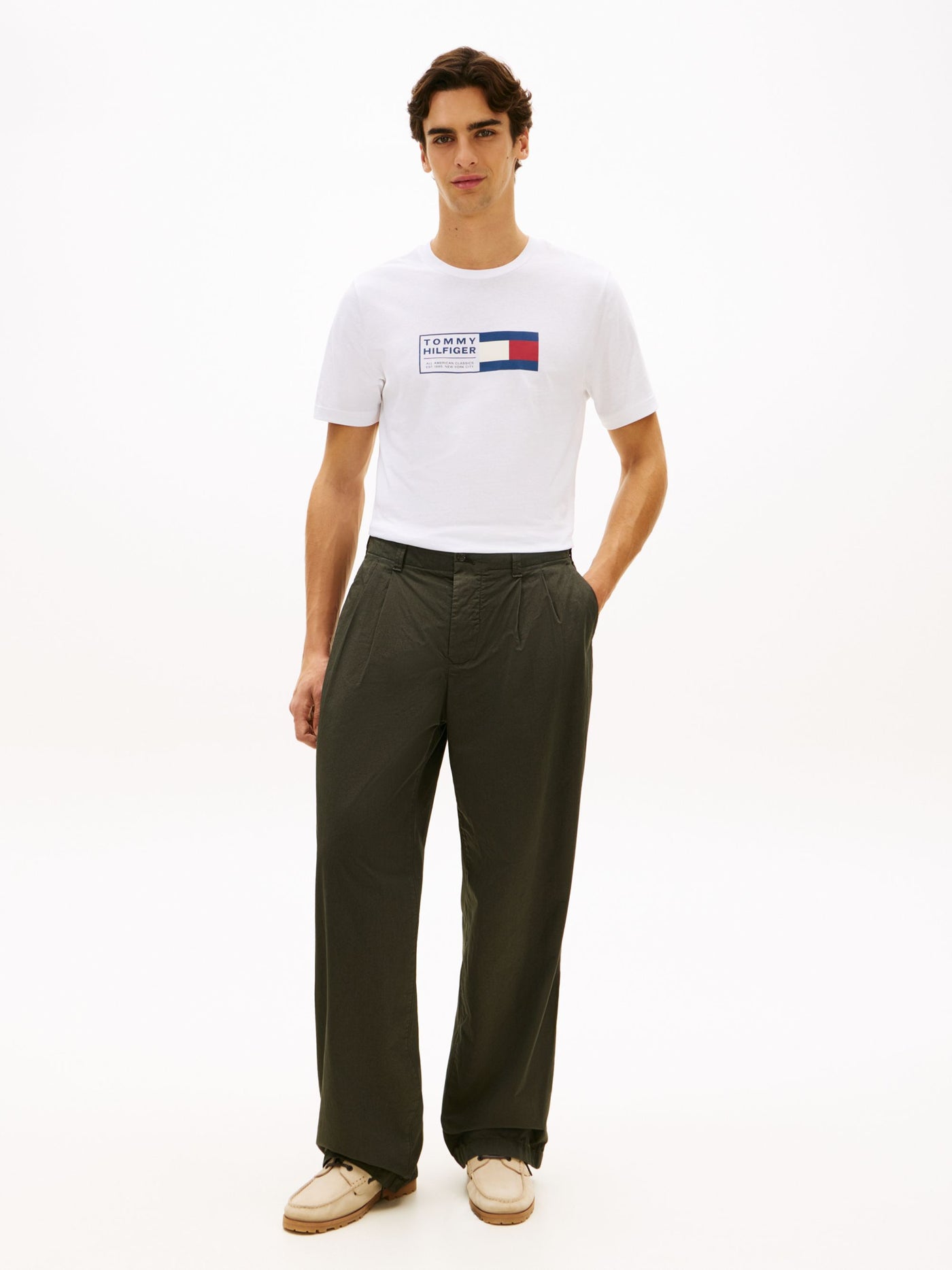 Camiseta Tommy Hilfiger Hombre Brand Love Text Box · imagen 3
