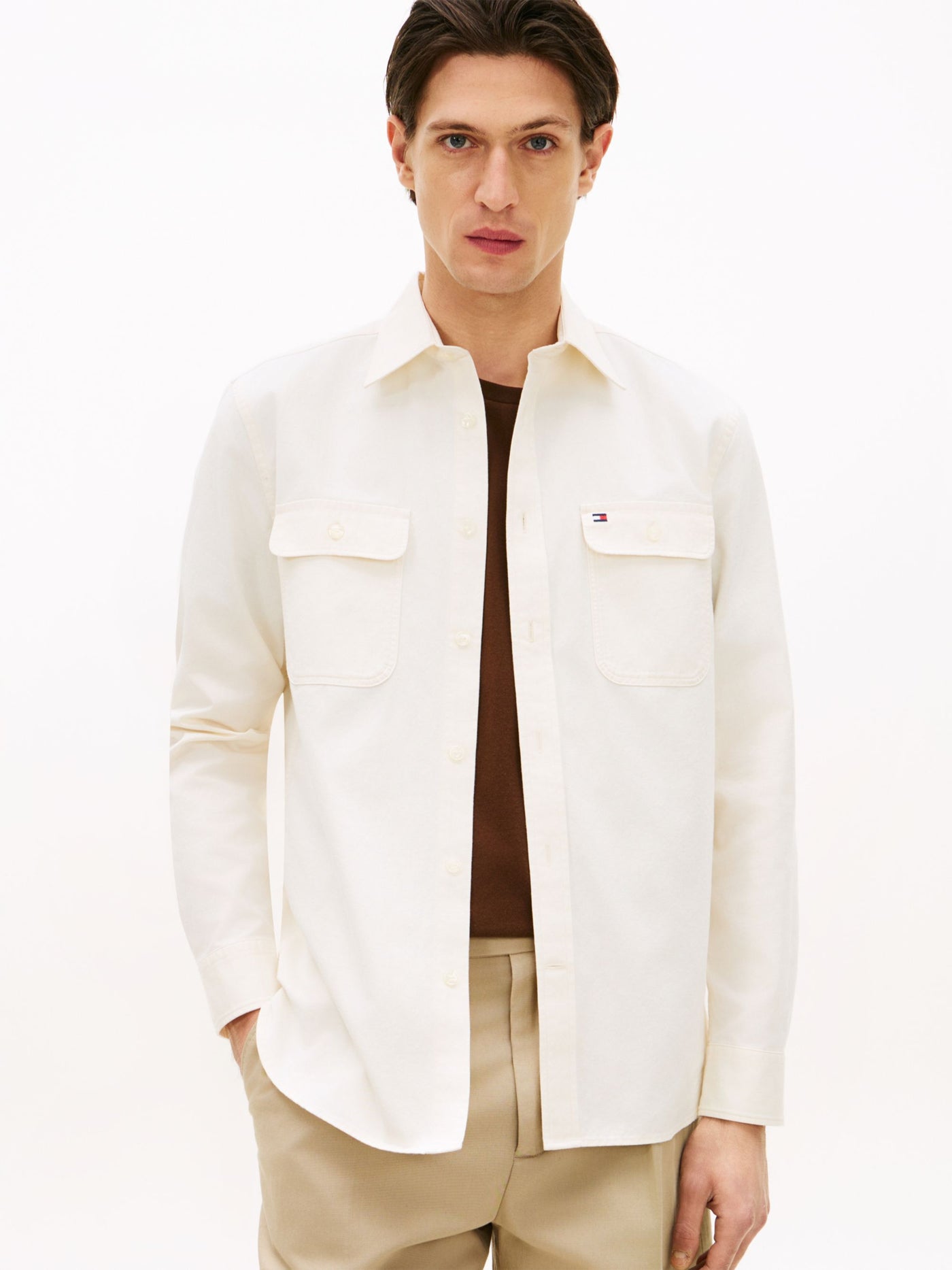 Sobrecamisa Tommy Hilfiger Hombre Twill Regular Fit · imagen 1