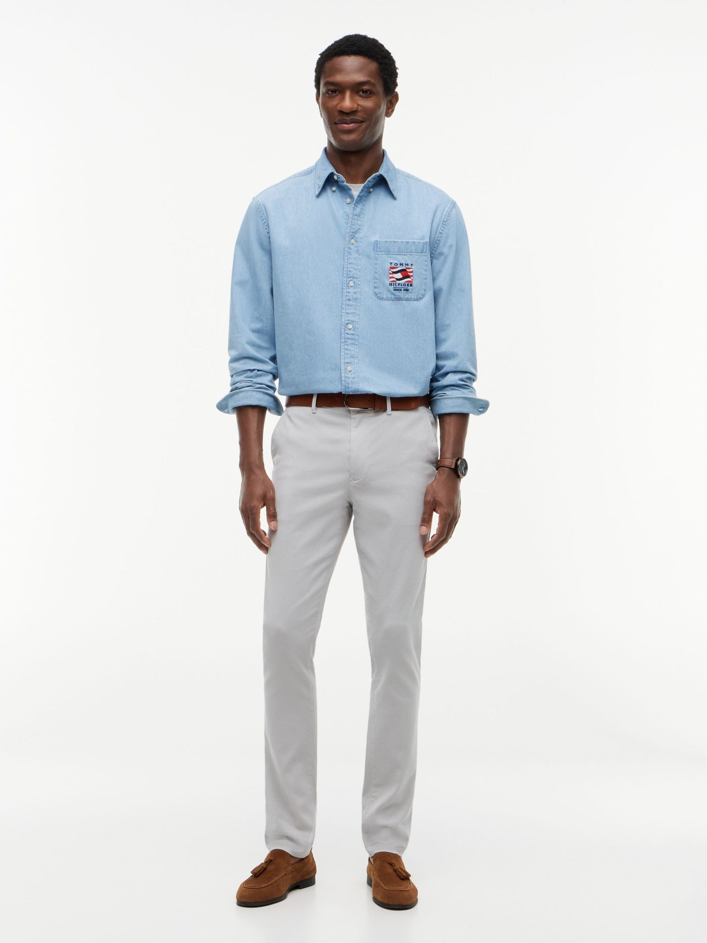 Pantalón Bleecker Open Gris | Tommy Hilfiger · imagen 2