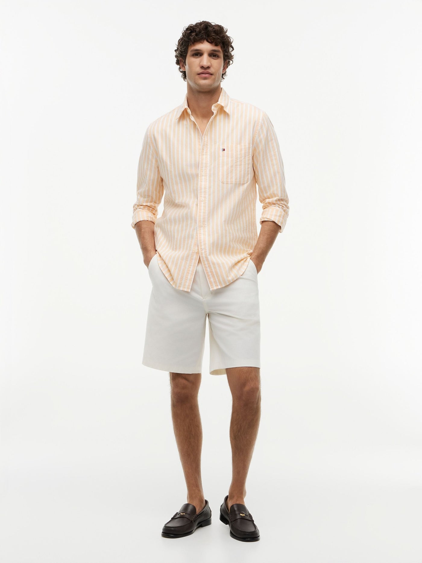 Camisa Heritage Oxford Naranja | Tommy Hilfiger · imagen 2