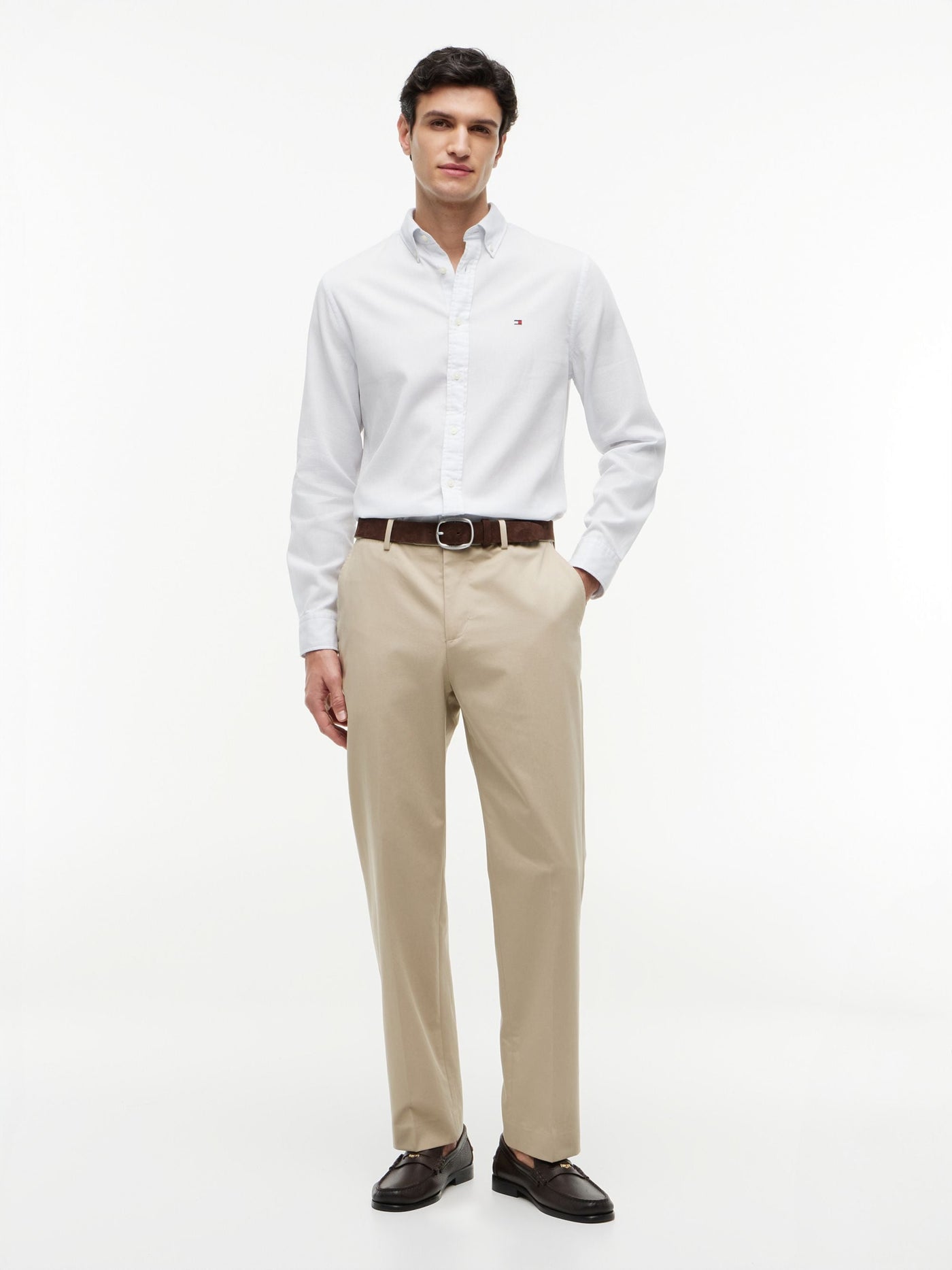Camisa Flex Dobby Azul | Tommy Hilfiger · imagen 2