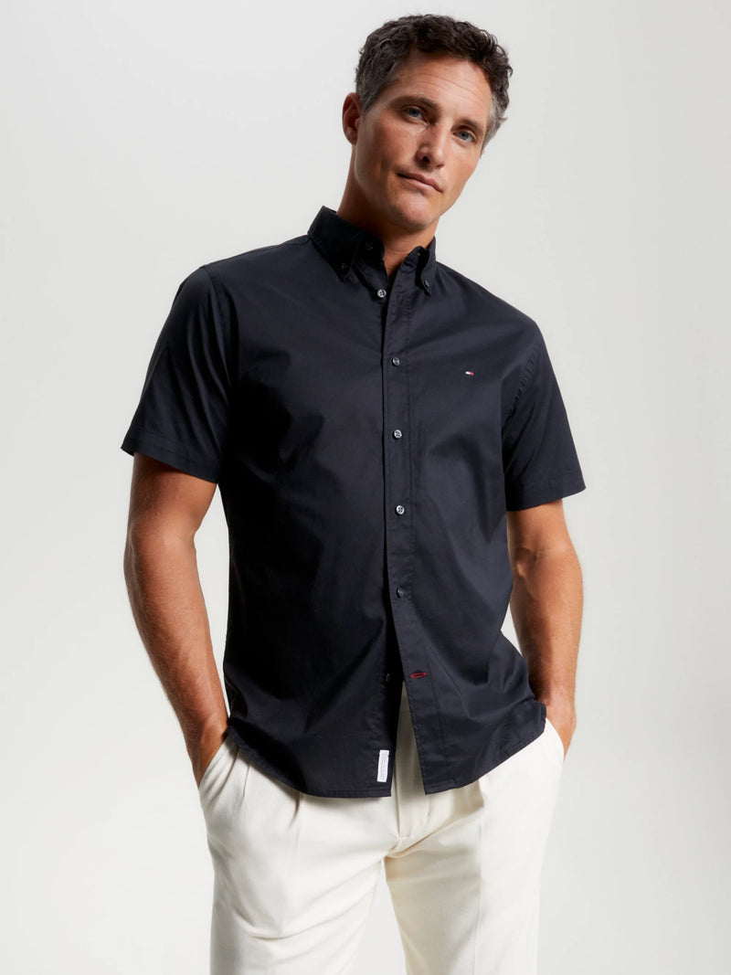 Tommy Hilfiger Camisa Flex Poplin Rf Shirt
