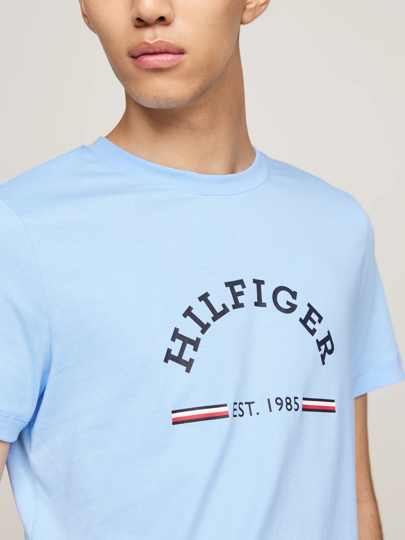 Camisetas Tommy Hilfiger Hombre Rwb Arch Gs Tee · Negro · imagen 3