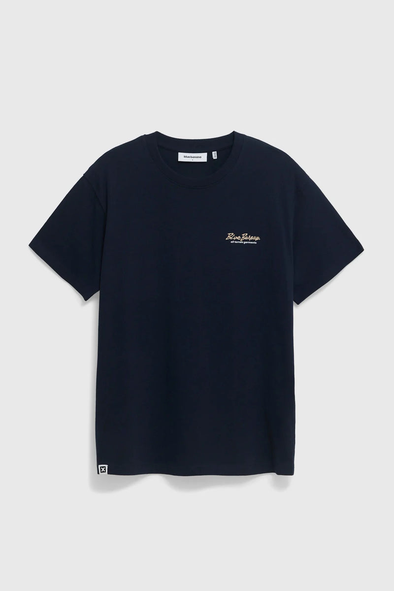Camiseta Go Explore Azul Marino | Blue Banana
