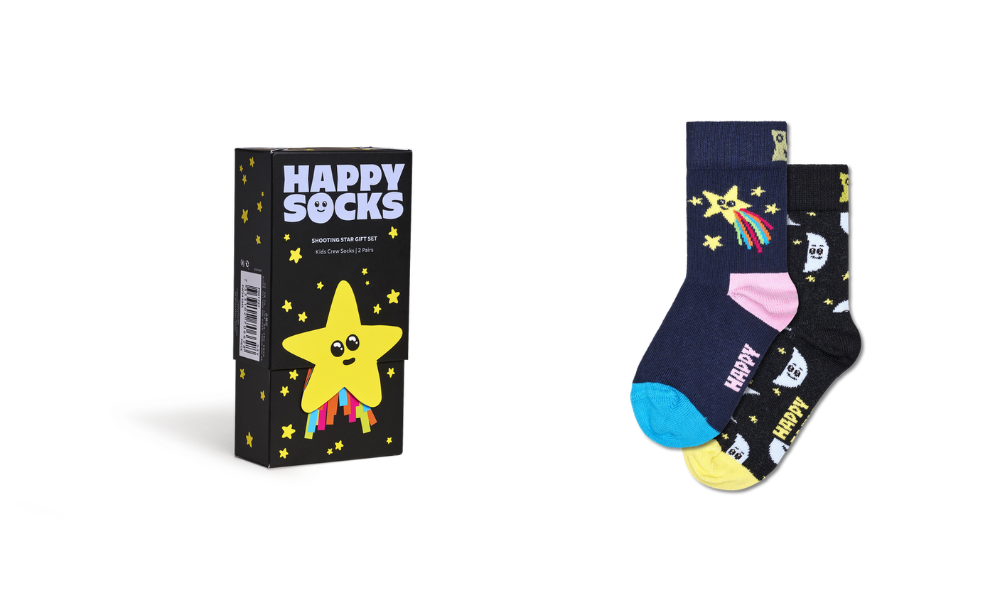 Calcetines Kids 2-Pack Shooting Star Gift Set | Happy Socks · imagen 2