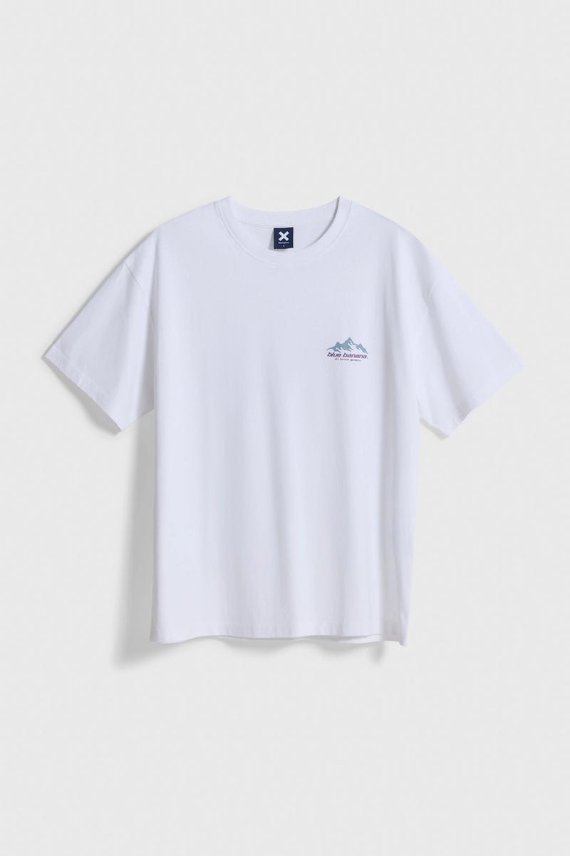 Camiseta Peak Blanca | Blue Banana