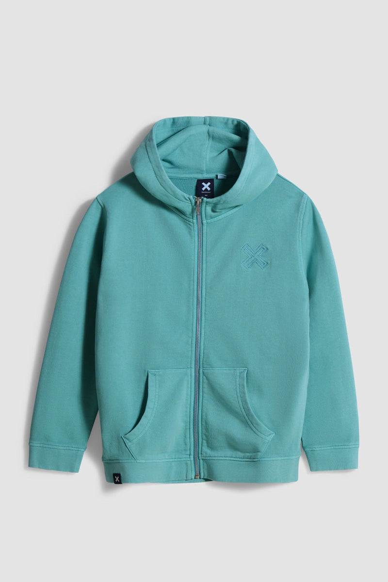 Sudadera Con Capucha Full Zip Kids Reef Acqua | Blue Banana