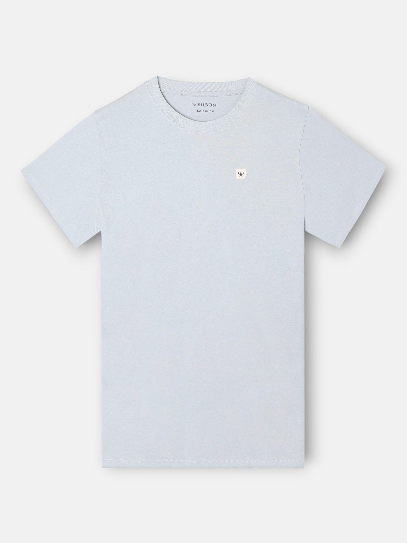 Camiseta Silbon Hombre Lisa Parche Azul Claro · imagen 5
