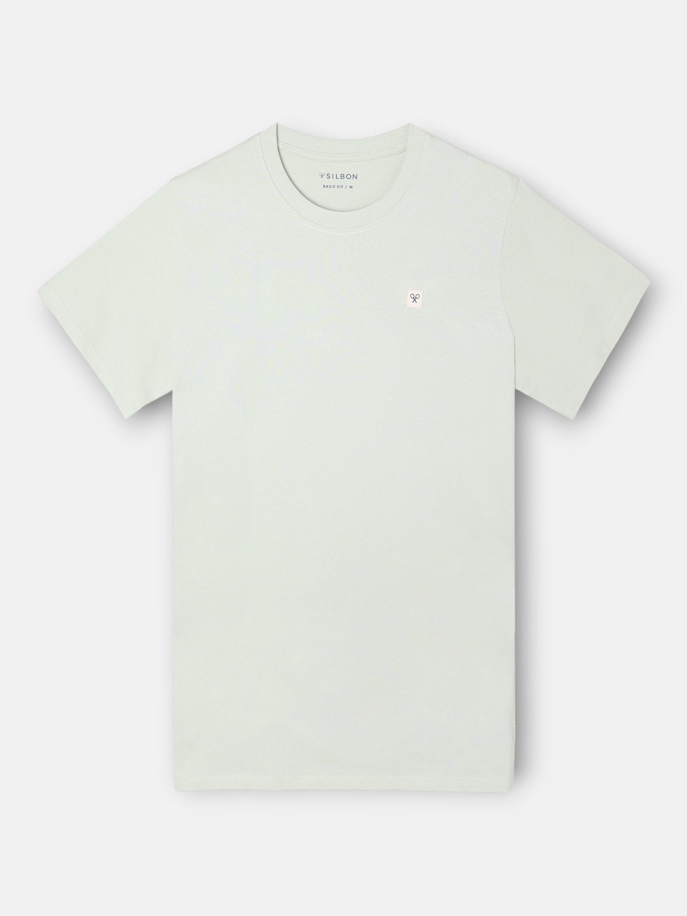 Camiseta Silbon Hombre Lisa Parche Verde Claro · imagen 5