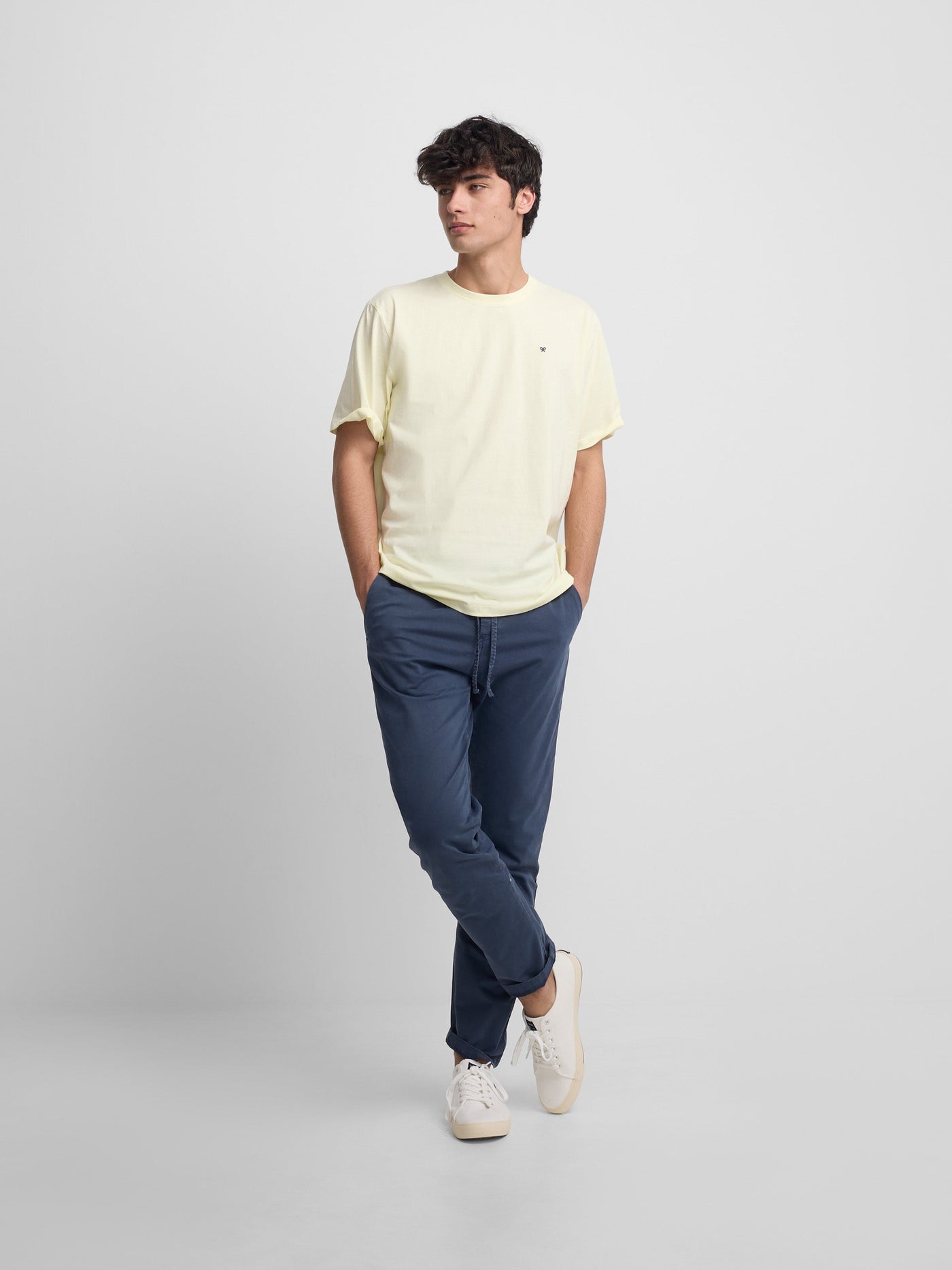 Camiseta Silbon Hombre Minilogo Amarillo · imagen 7