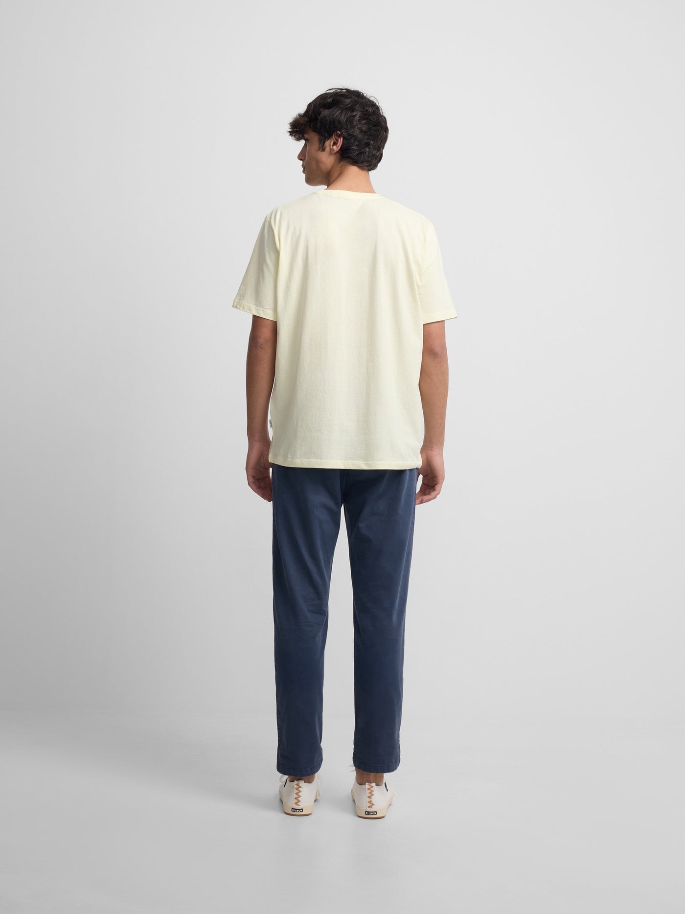 Camiseta Silbon Hombre Minilogo Amarillo · imagen 9