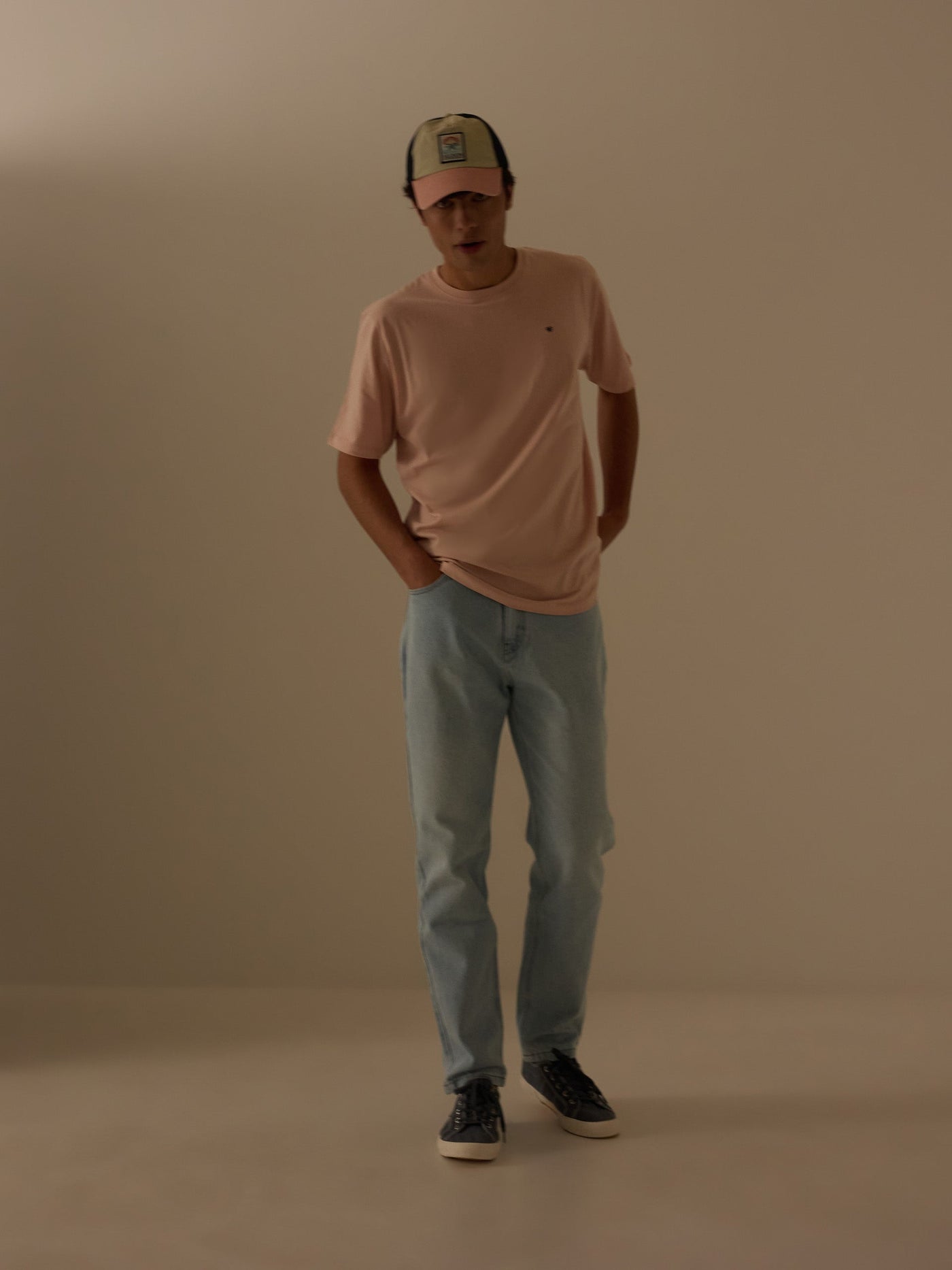 Camiseta Silbon Hombre Minilogo Rosa · imagen 4