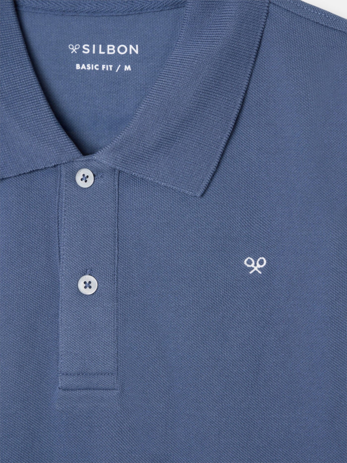 Polo Silbon Hombre Clásico Liso Índigo - Azul · imagen 2