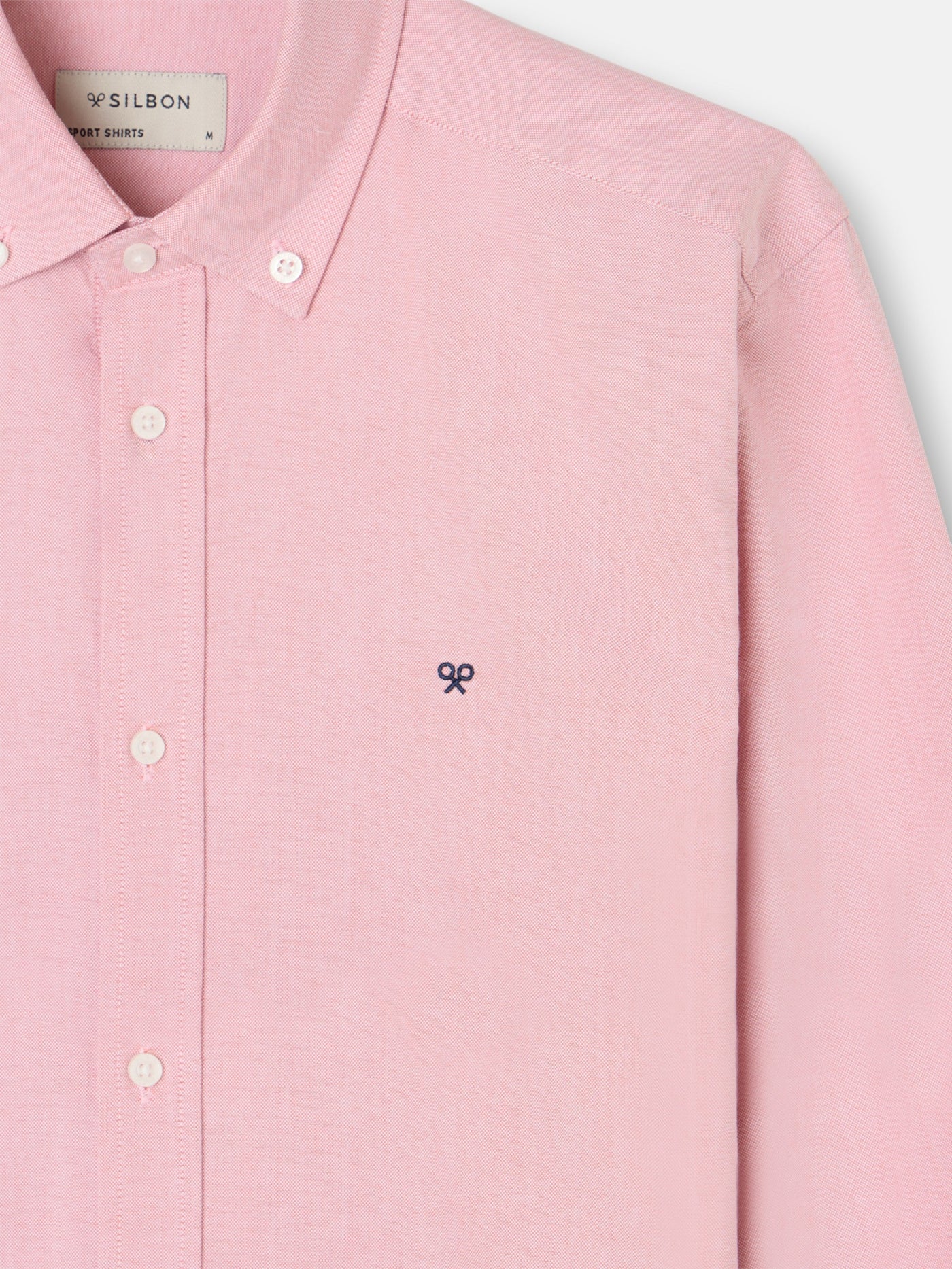 Camisa Silbon Hombre Sport Oxford Coral · imagen 2