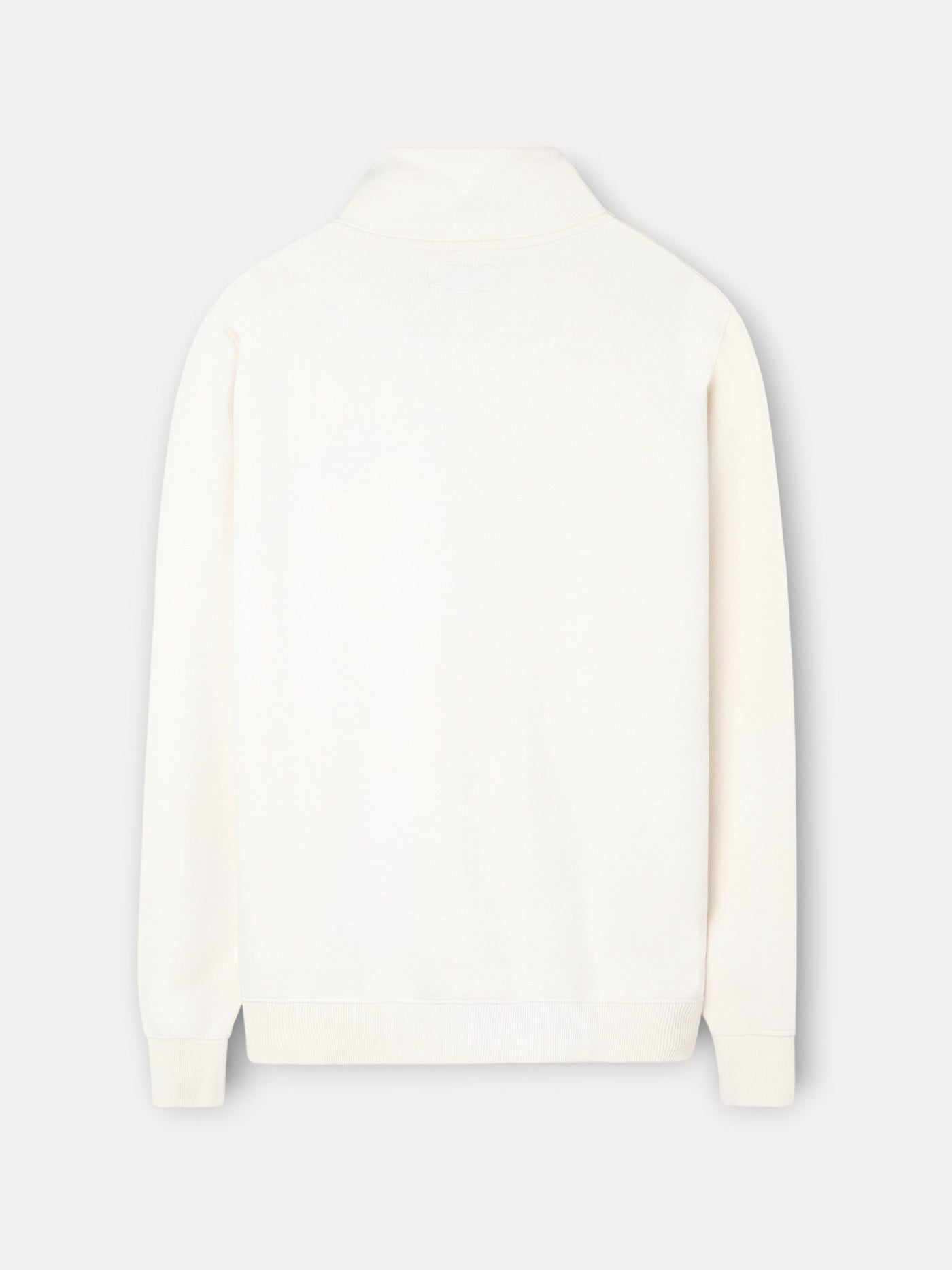 Sudadera Silbon Hombre Cremallera Bordado Crema · imagen 6
