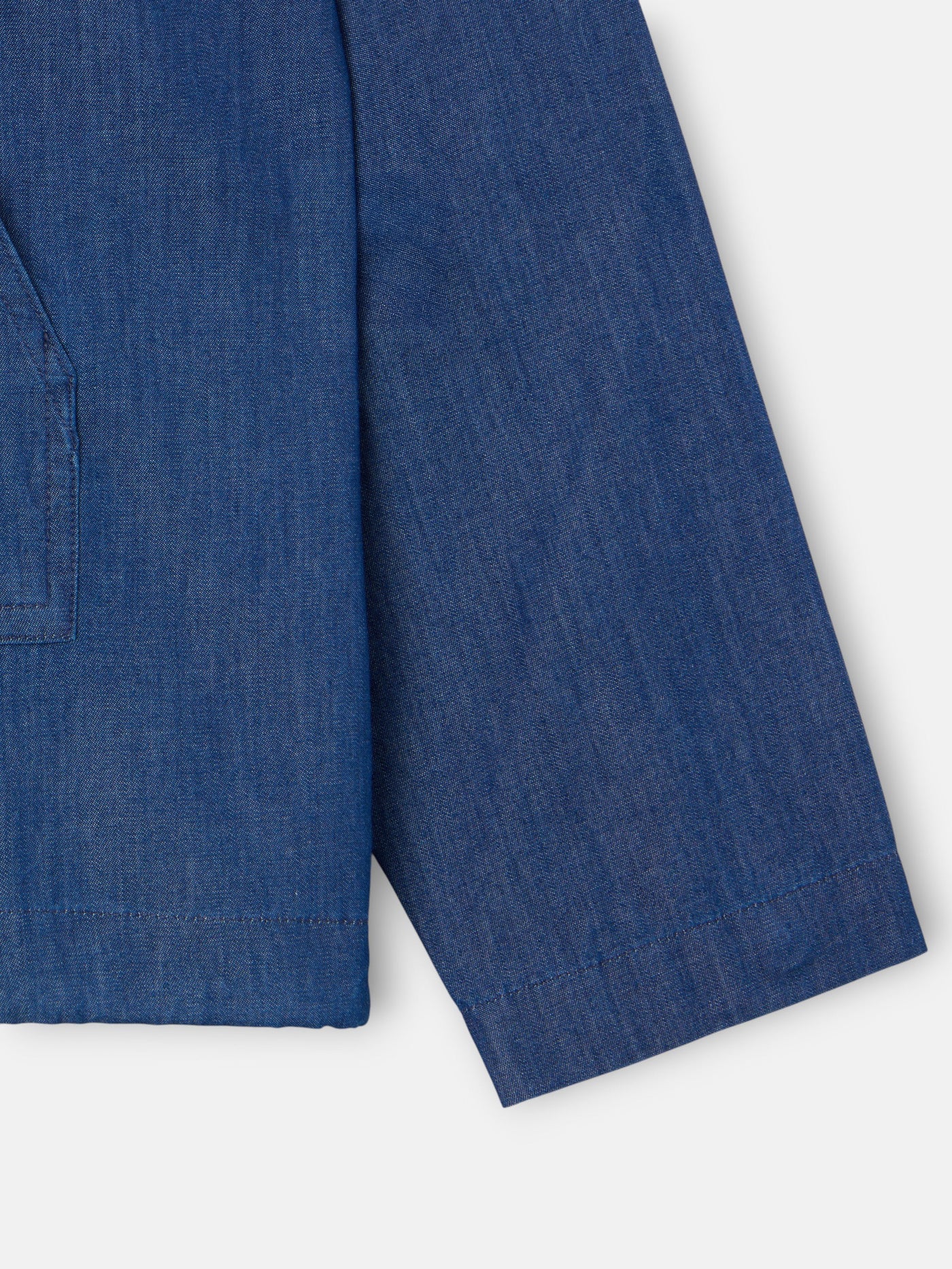 Cortavientos Silbon Hombre Denim Capucha Azul · imagen 12