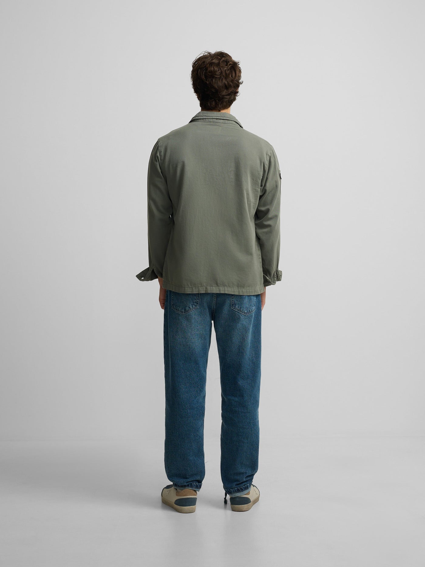 Sobrecamisa Silbon Hombre Parches Azul Petróleo · imagen 8