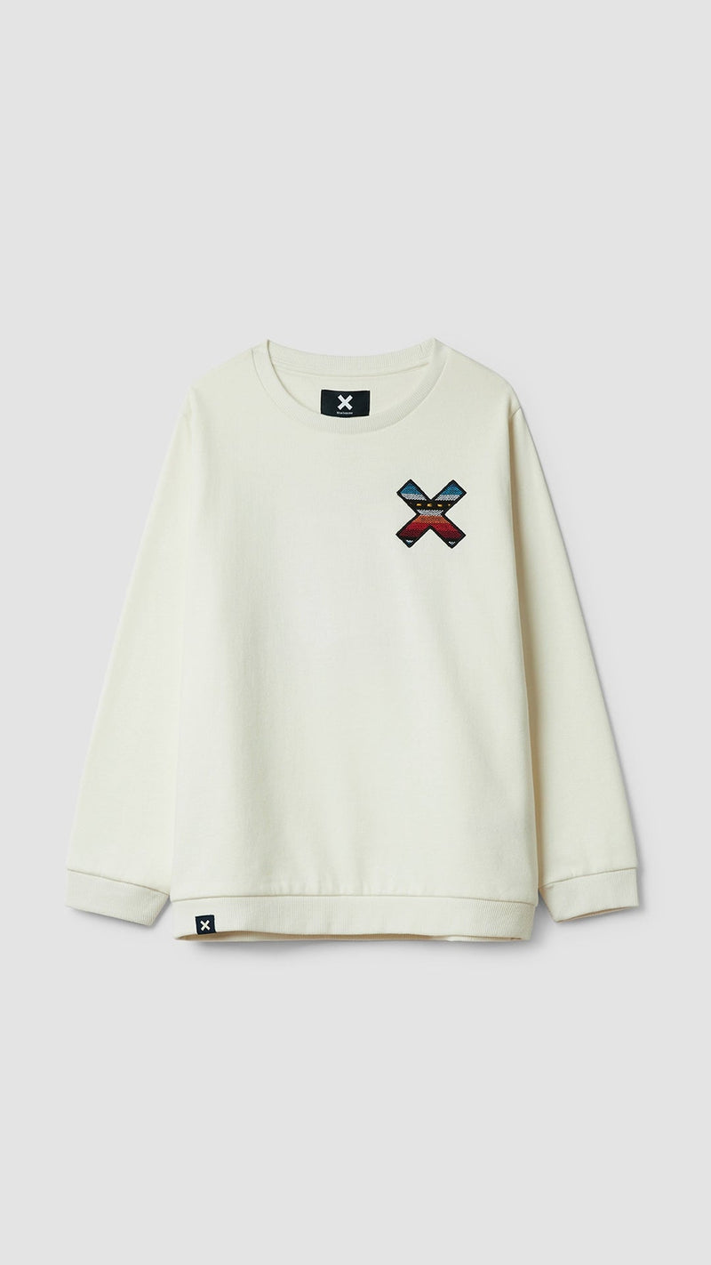 Sudadera Kids Classic Blanco Roto | Blue Banana