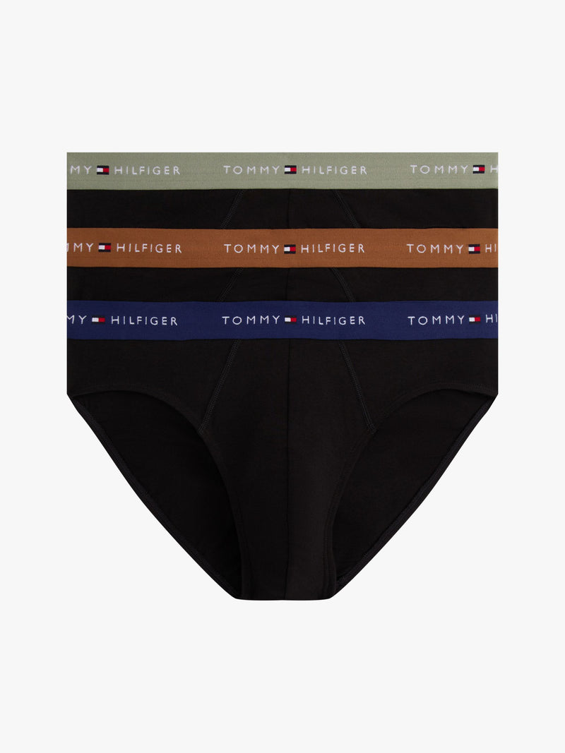 Tommy Hilfiger Calzoncillo 3p Brief Wb · Negro Marron