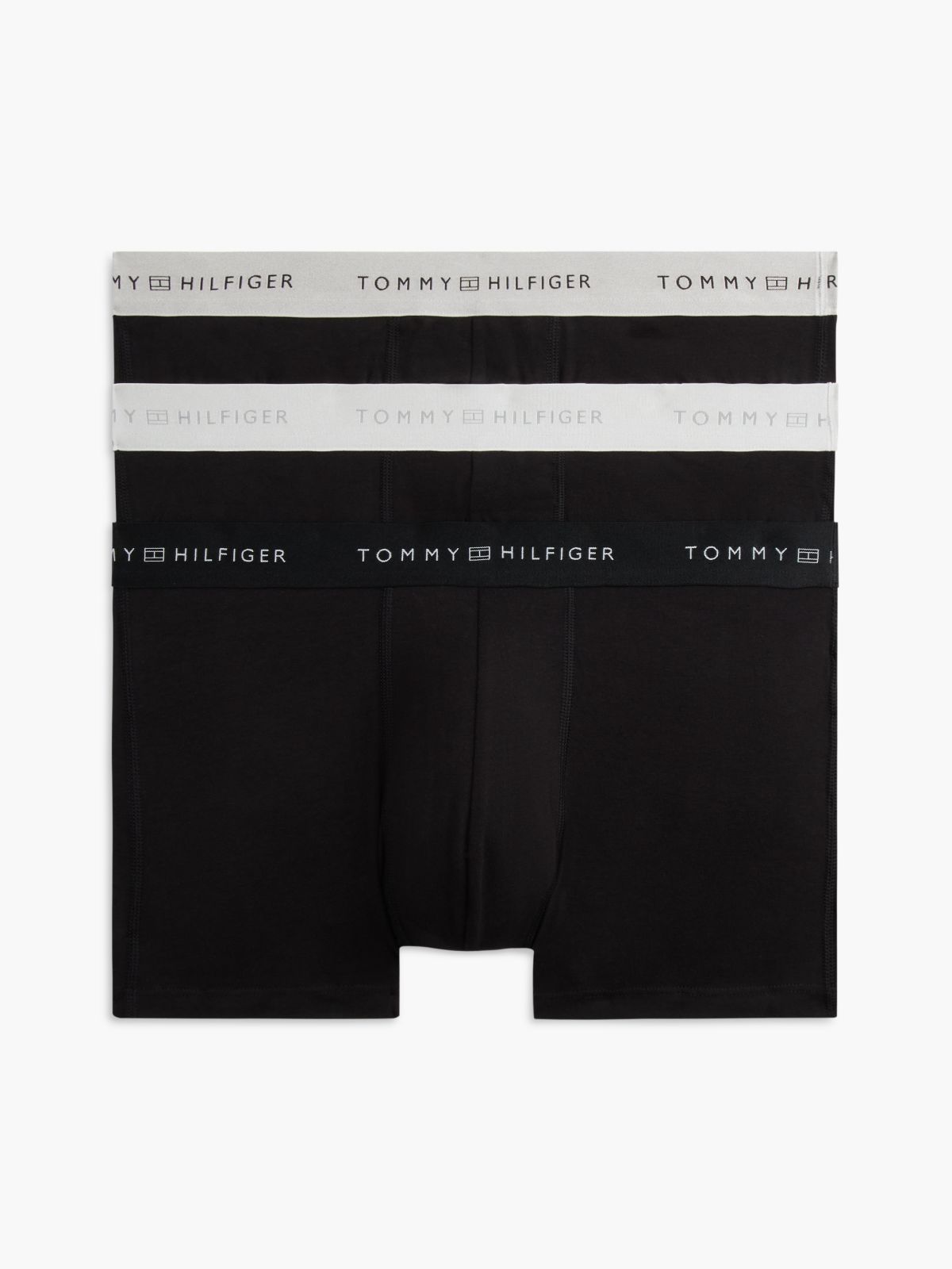Pack 3 Bóxers Trunk Metallic Negro/Plata | Tommy Hilfiger · imagen 1