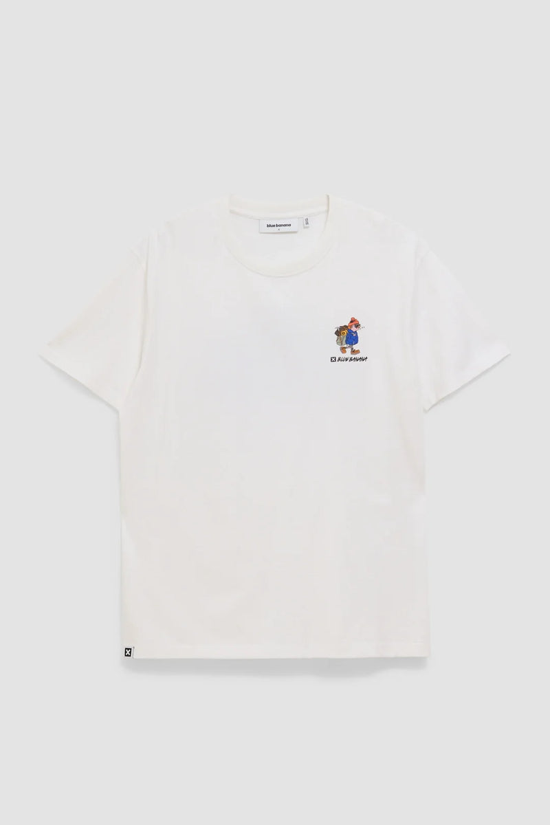 Camiseta Hiker Blanca | Blue Banana