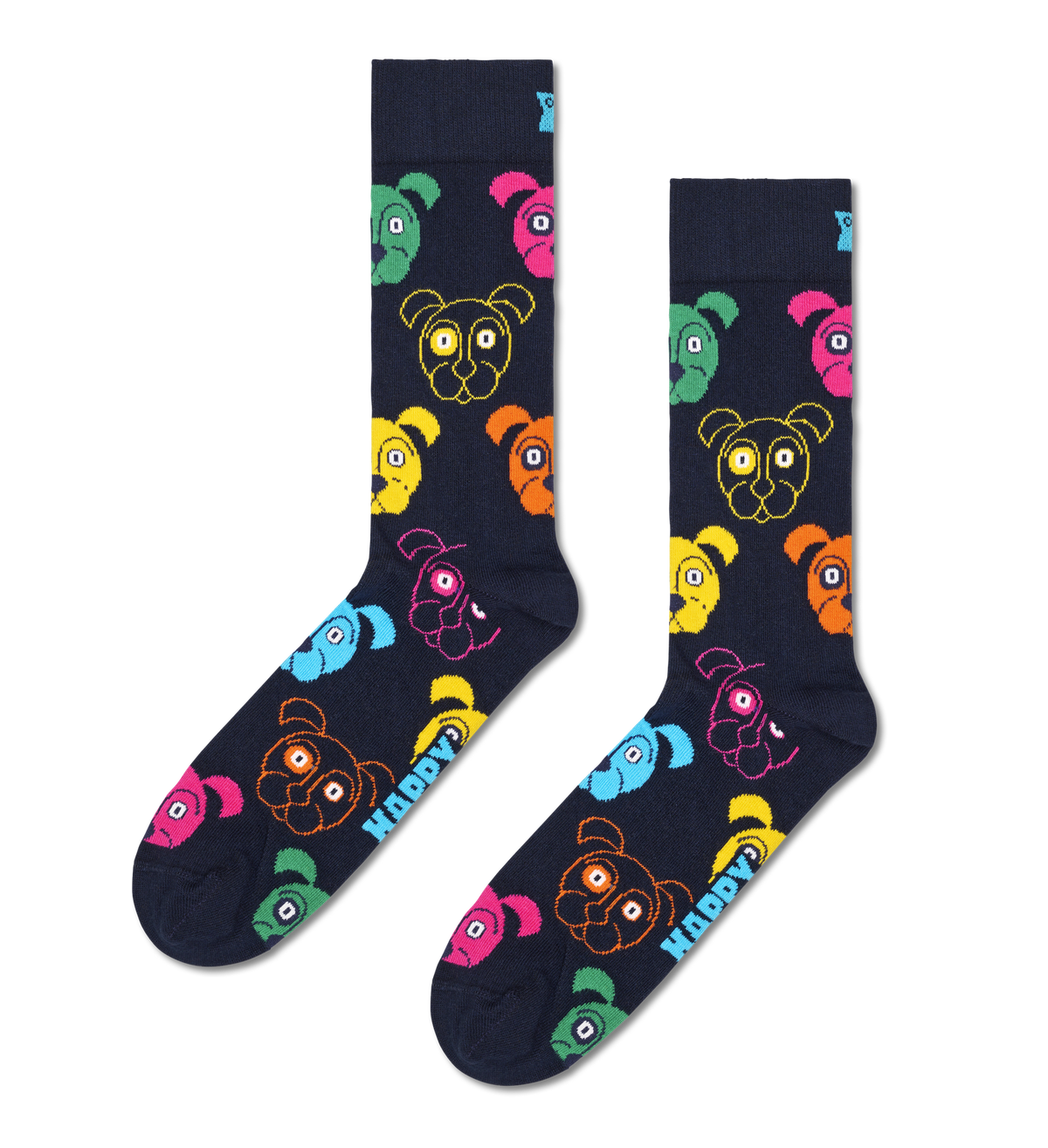 Xdog08-0150 Calcetines Happy Socks Hombre 3-Pack Mixed Dog Socks Gift Set · imagen 4