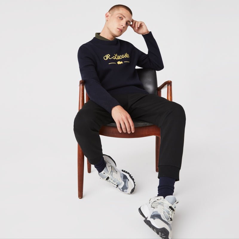 AH6782HDE Jersey Hombre Lacoste Sweater Azul