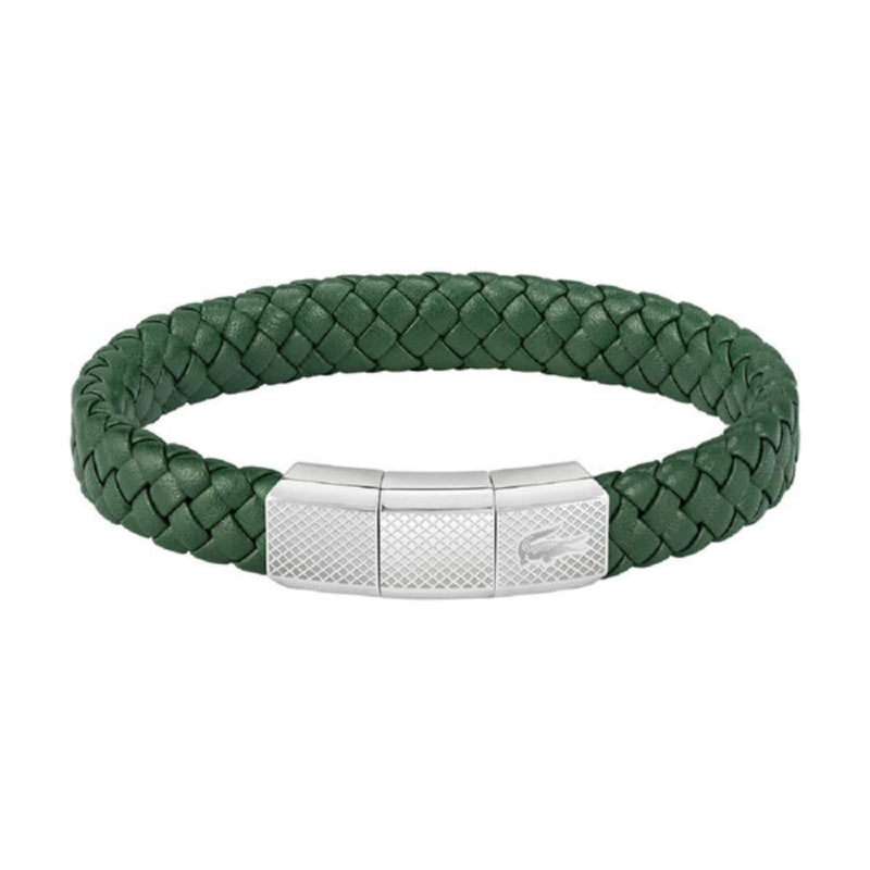 Bisuteria Lacoste Hombre Rokel Piel Verde