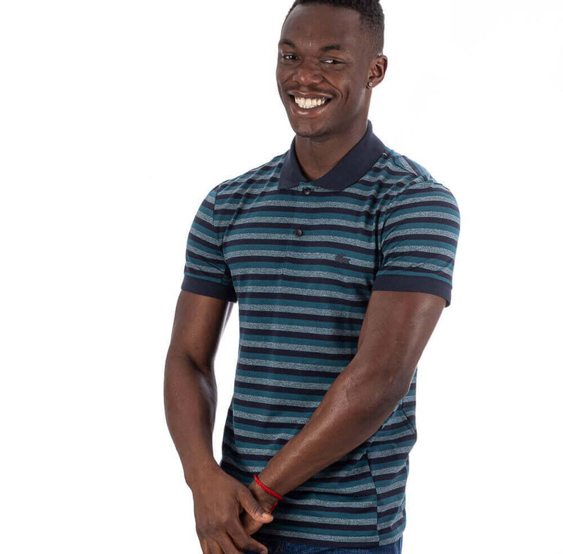 Camiseta Lacoste Hombre BORD-COTES MA SOMBRE/C