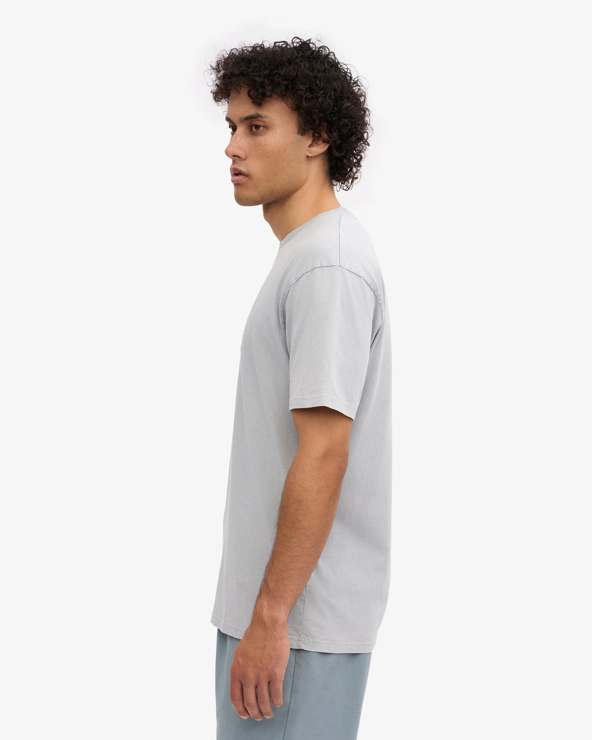 Camiseta Clasica Organica Gris Desgastado | Colorful Standard · imagen 3