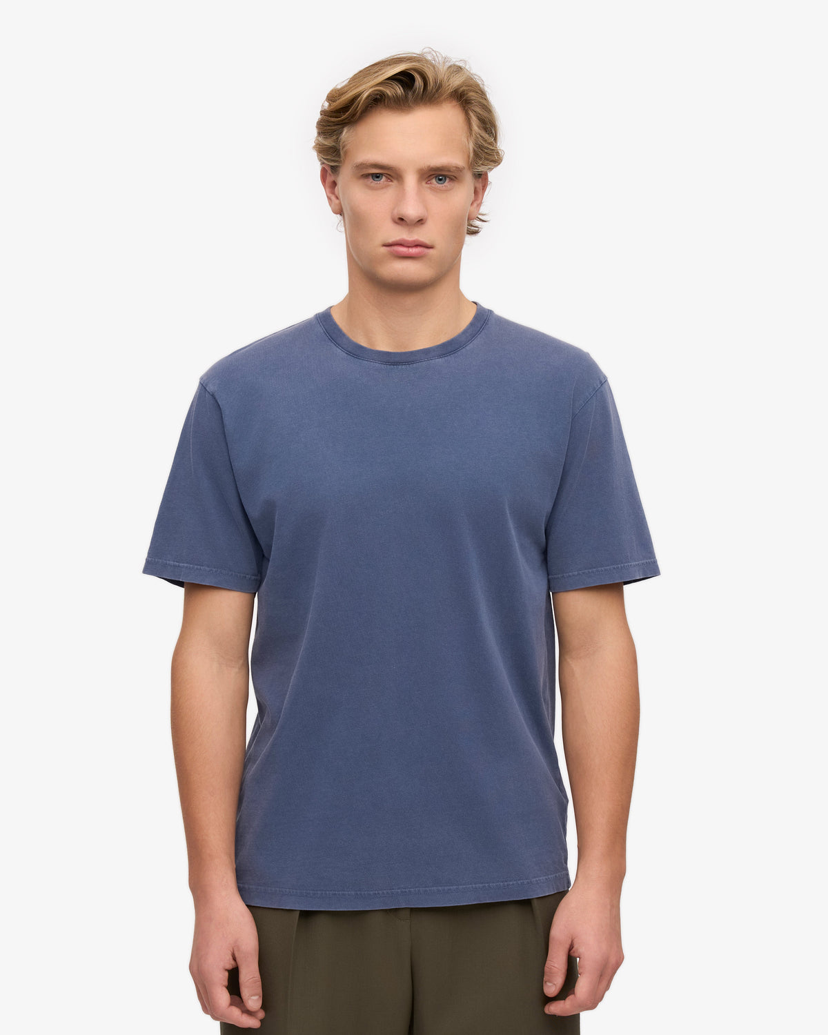 Camiseta Clasica Organica Azul Neptuno | Colorful Standard · imagen 2
