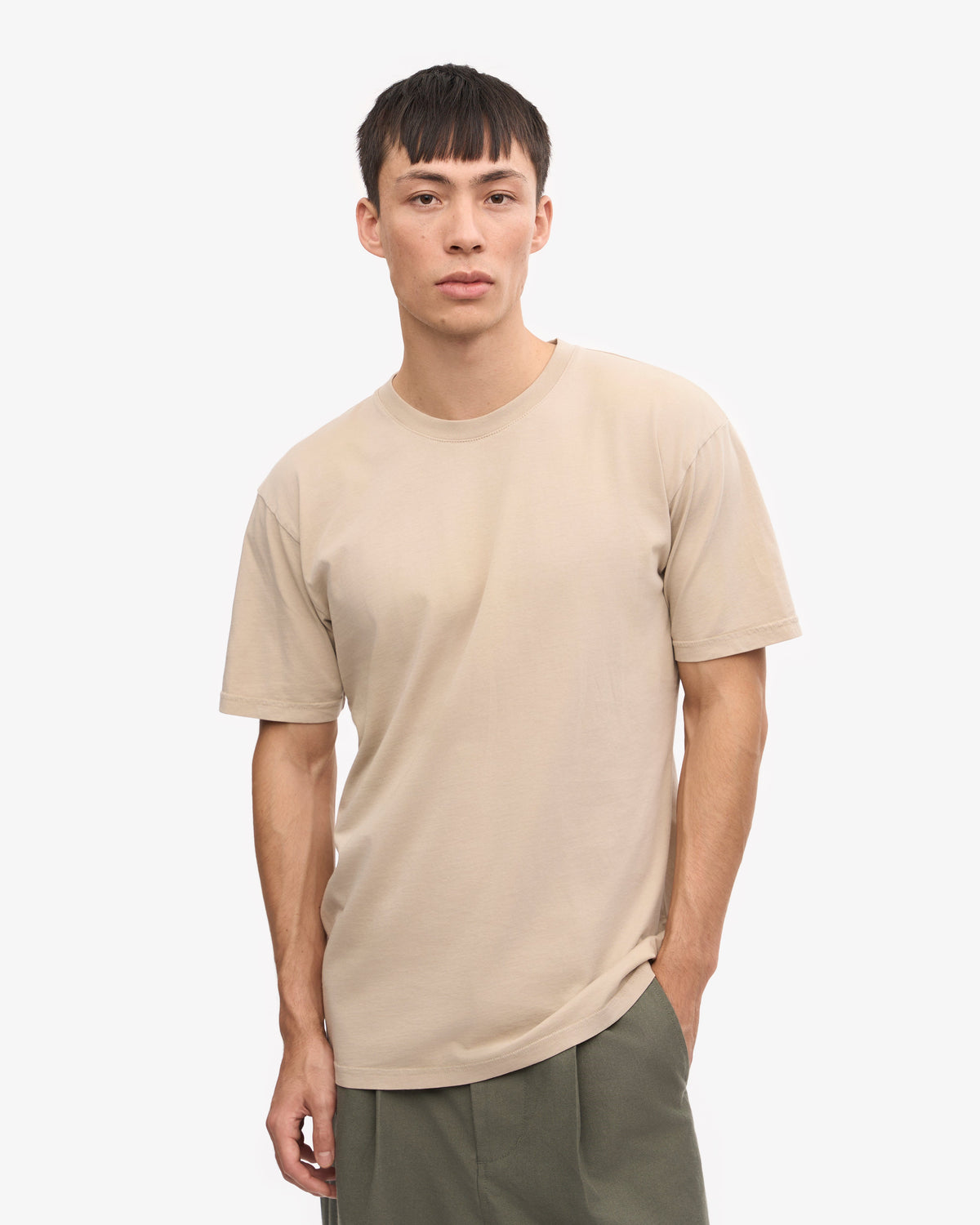 Camiseta Clasica Organica Gris Ostra | Colorful Standard · imagen 2