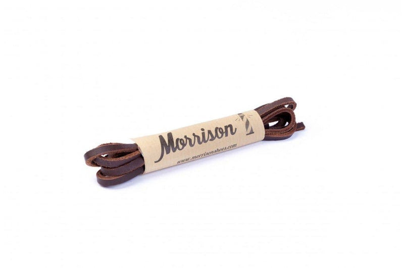 Morrison Cordones Zapatos Piel Piel Marrón Oscuro
