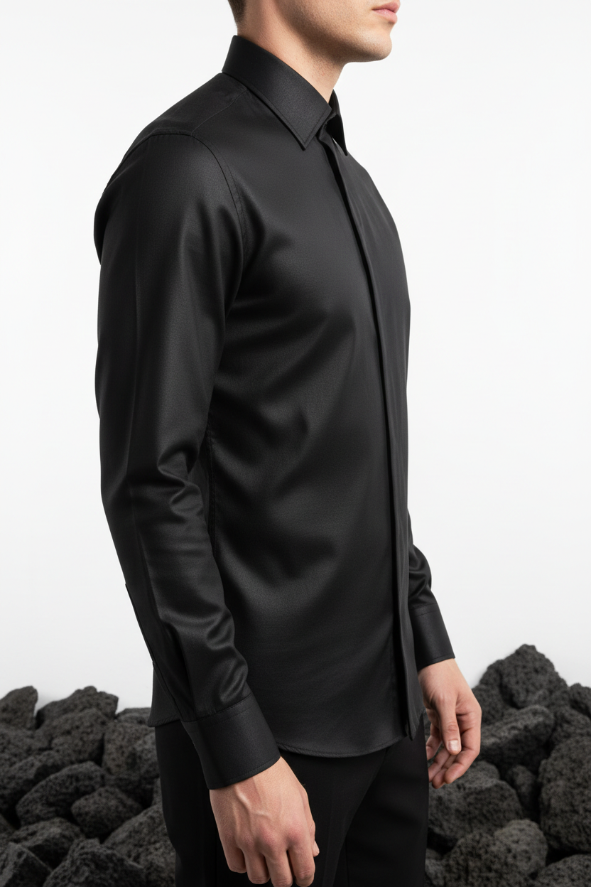 JACK and JONES Camisa Jjprparma Shirt Black | Jack & Jones · imagen 8