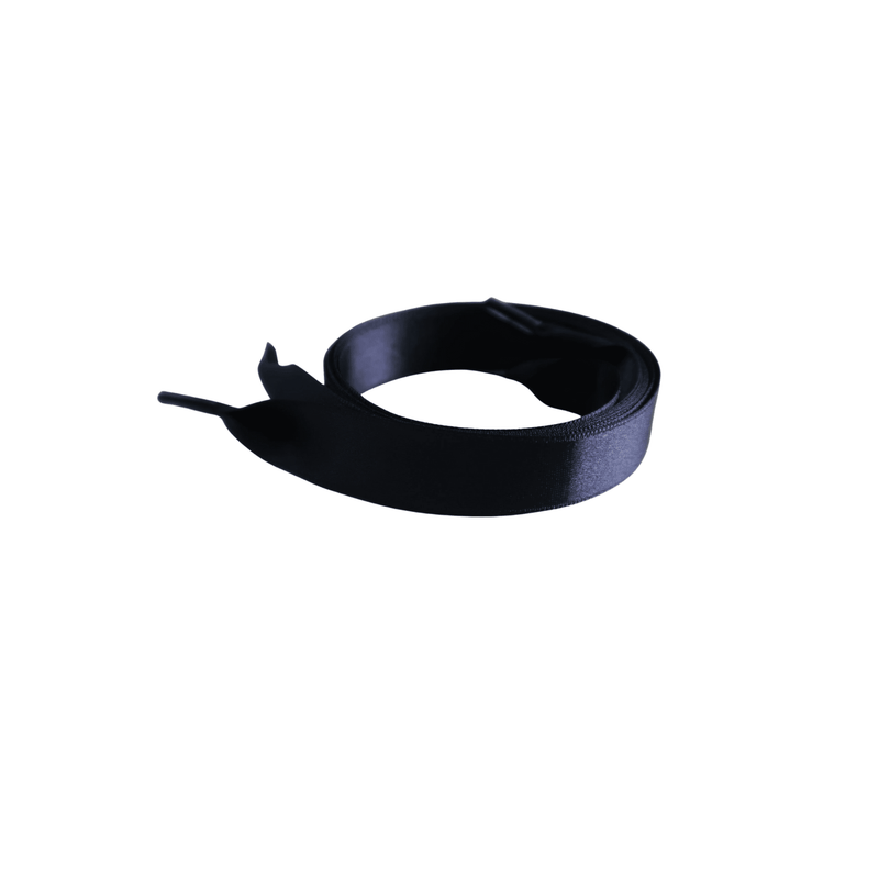 Gorra Raso Negro 16Mm 120 Cordones Negro Raso16Mm | Hache Laces