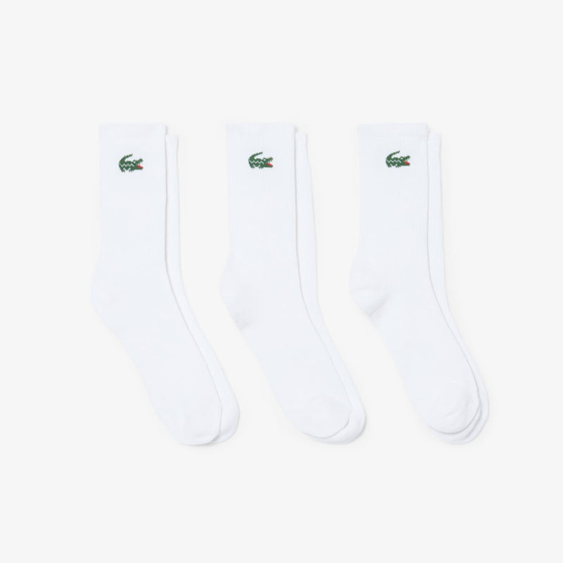 Pack 3 Calcetines Largos Sport Blanco RA9246 | Lacoste