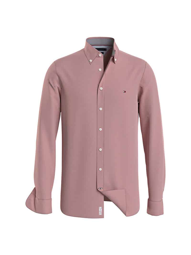 Tommy Hilfiger Camisa Flex Natural Soft Dobby Sf Shirt