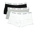 0000u2664g998 Calzoncillo Boxer Calvin Klein 3P Low Rise Trunk · Negro Gris