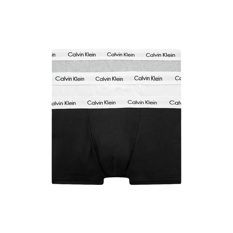 0000u2664g998 Calzoncillo Boxer Calvin Klein 3P Low Rise Trunk · Negro Gris ref. 0000u266