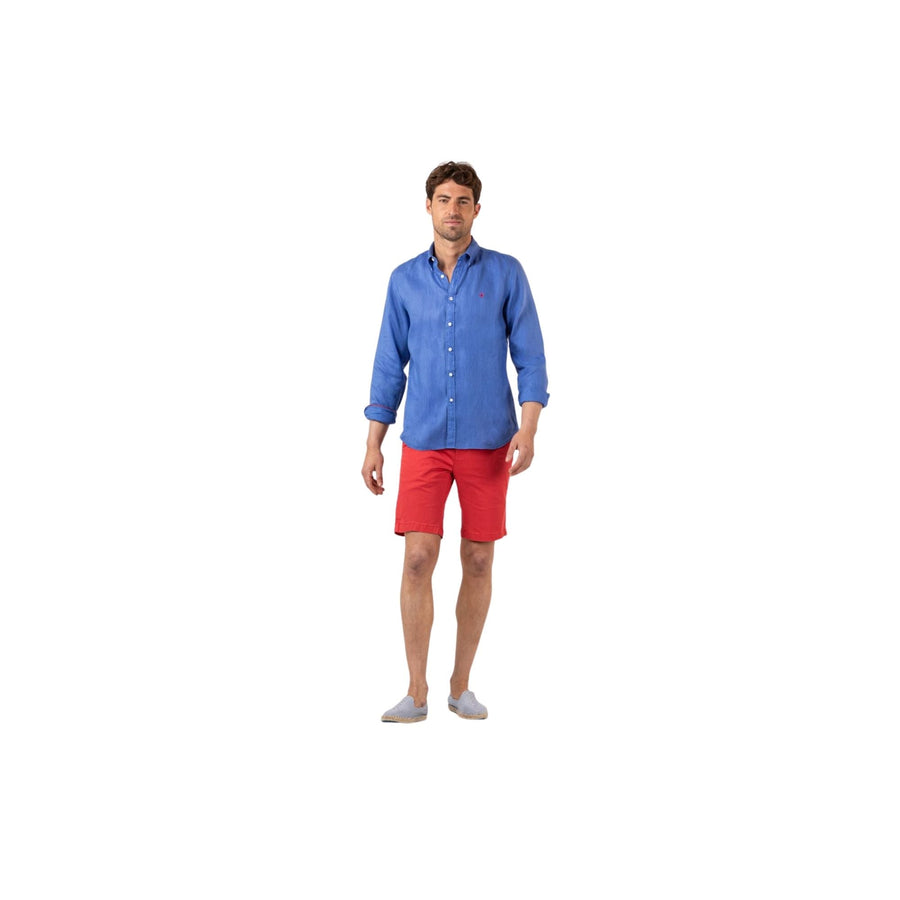1020S220022 Bermuda el ganso bermudas roja - Medina Menswear®