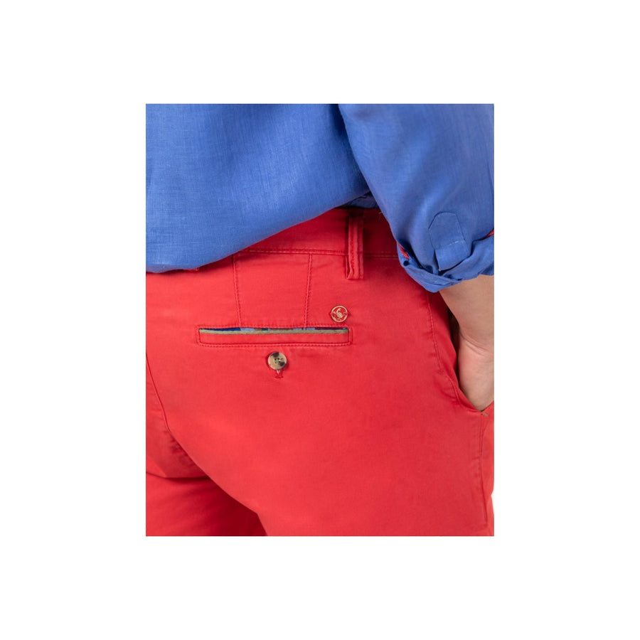 1020S220022 Bermuda el ganso bermudas roja - Medina Menswear®