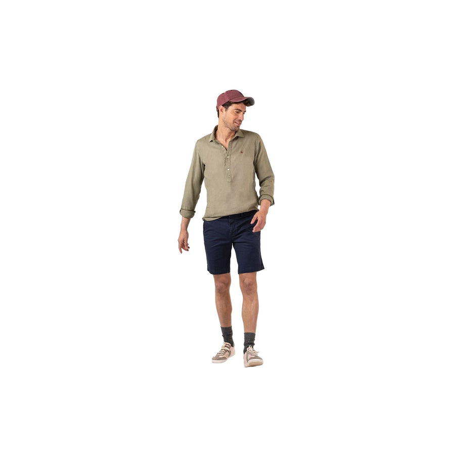 1020S220026 Bermuda el ganso bermudas marino - Medina Menswear®
