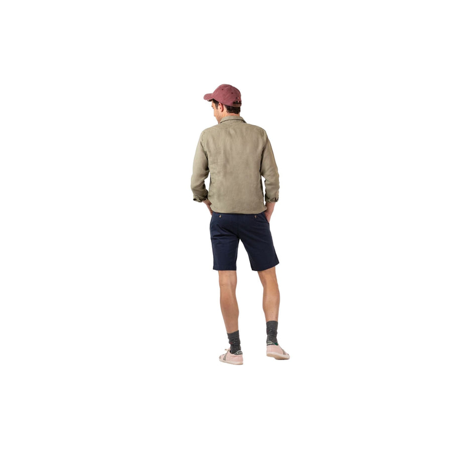 1020S220026 Bermuda el ganso bermudas marino - Medina Menswear®