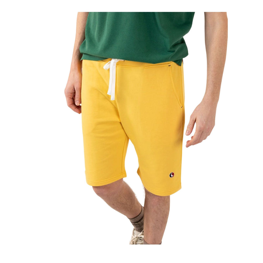 1020S220045 Bermuda chandal el ganso bermuda chandal amarillo - Medina Menswear®