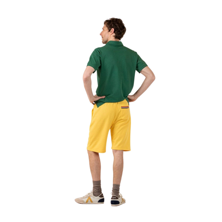 1020S220045 Bermuda chandal el ganso bermuda chandal amarillo - Medina Menswear®